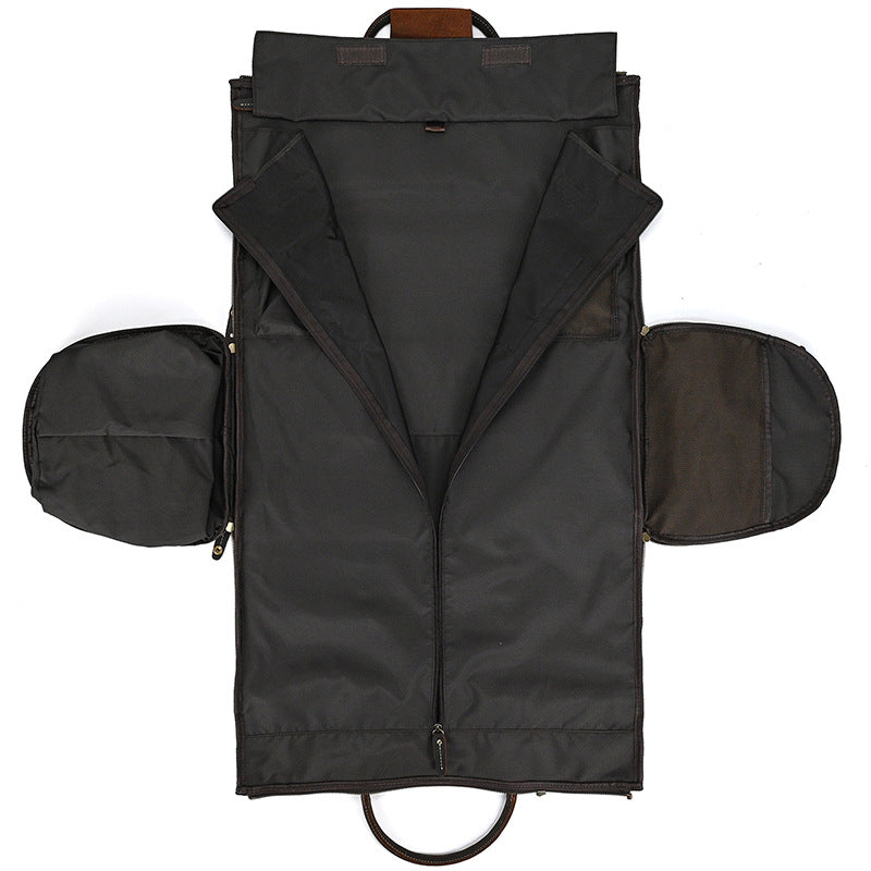 Vintage Reise-Sporttasche Leder faltbar – Bild 5 | LuxeStyle