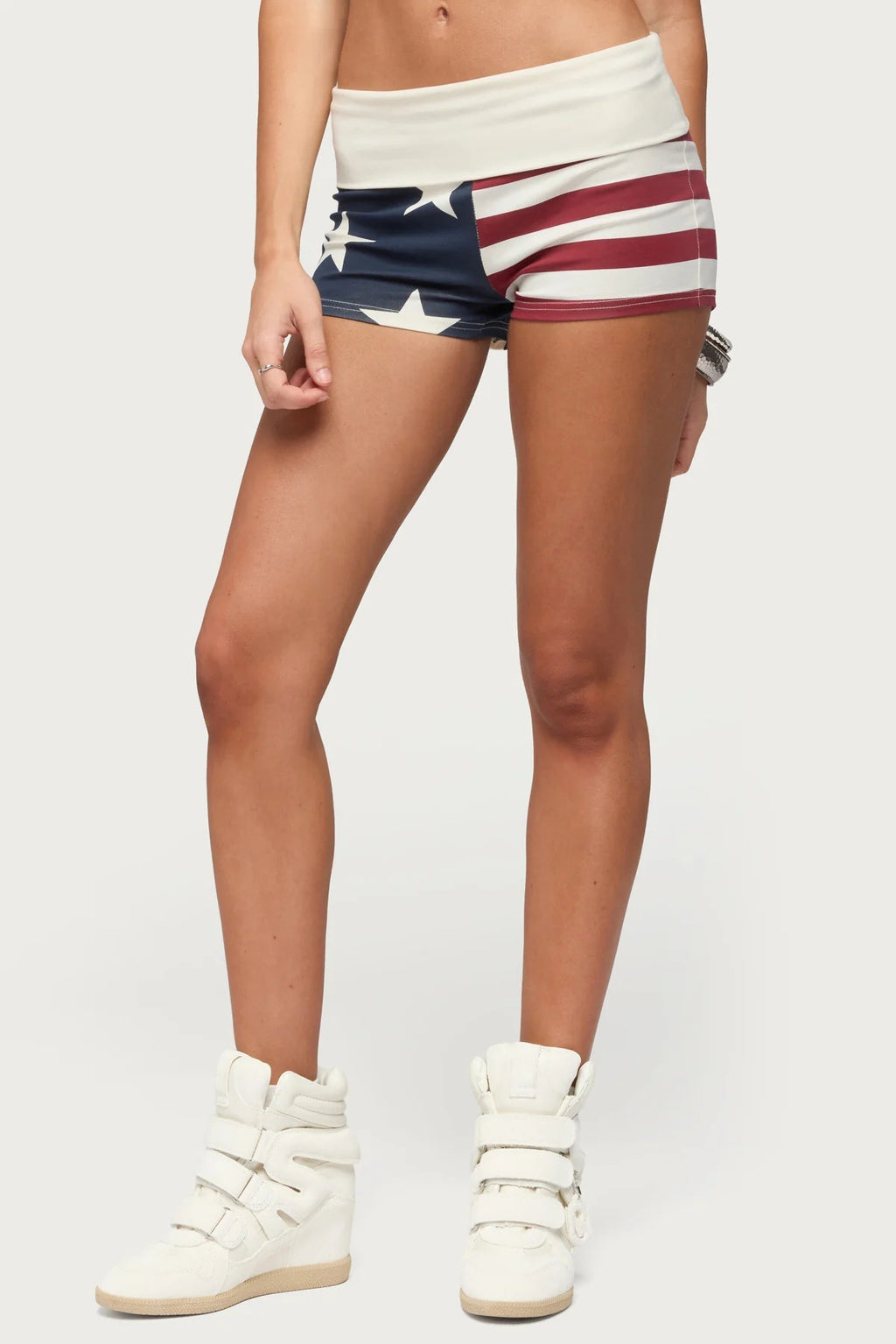 Kurzes Top im 3D-Look für Damen