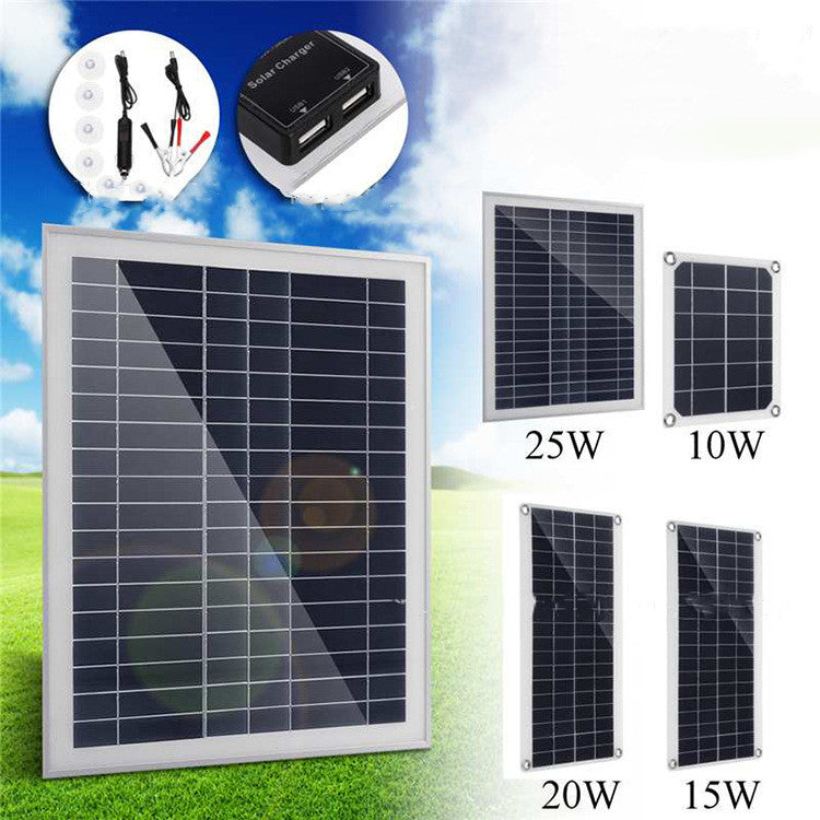 Solarpanel mit Dual-USB-Anschluss – Bild 3 | LuxeStyle