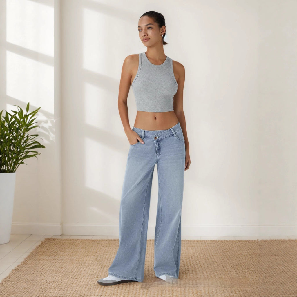 Asymmetrische Jeans