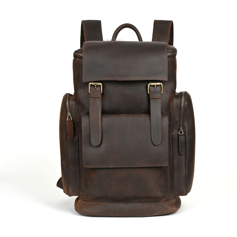 Vintage Lederrucksack für Herren