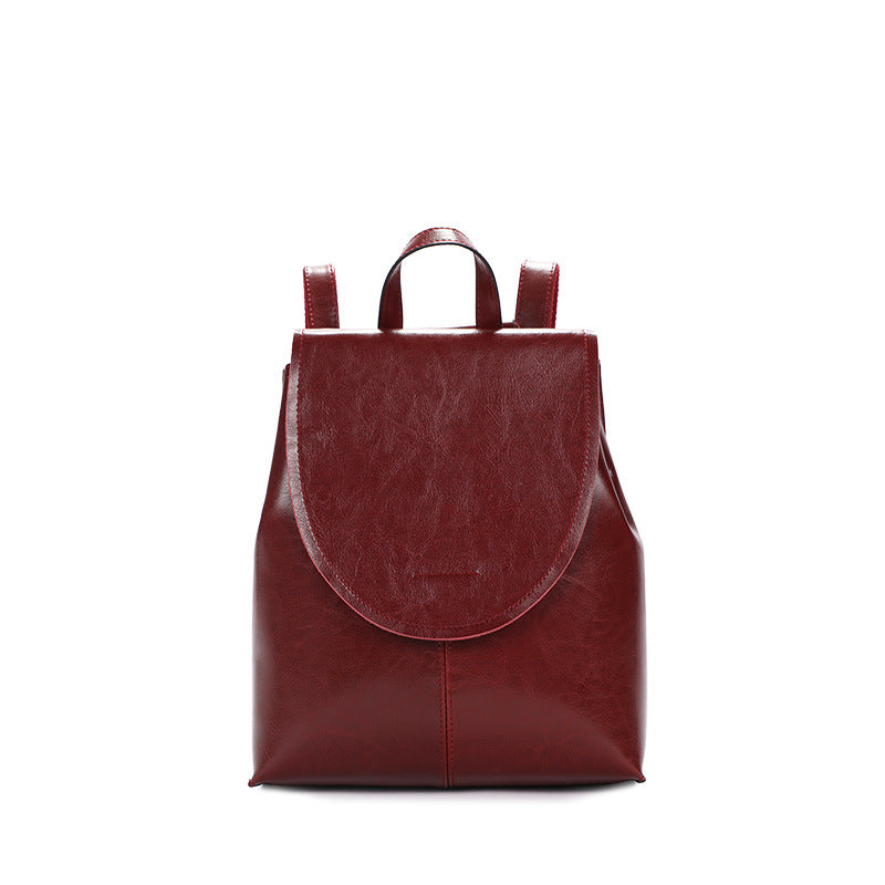 Leder Rucksack Damen – Retro-Look | LuxeStyle