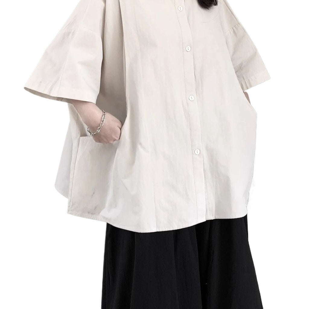 Japanisches Oversize-Shirt mit 3D-Effekt