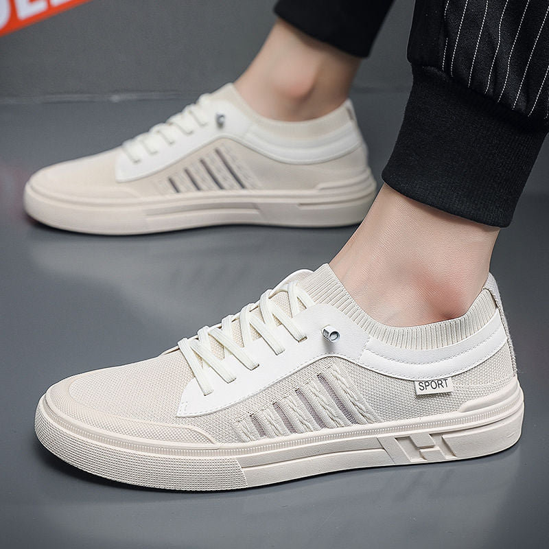 Freizeitsnecker Herren, low-top, grau – Bild 5 | LuxeStyle