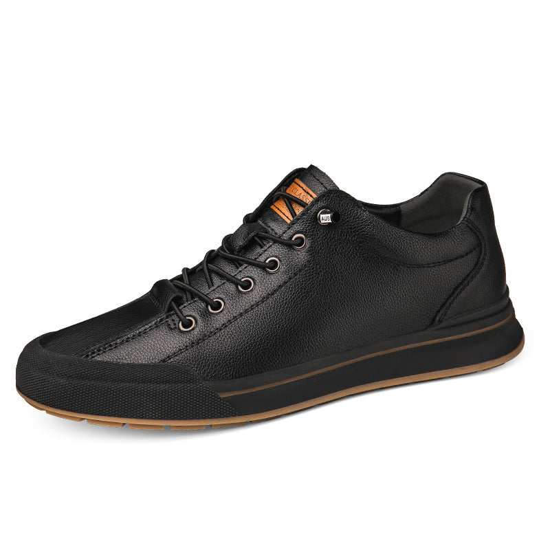 Weisse Herrenschuhe, atmungsaktiv, flacher Absatz – Bild 5 | LuxeStyle