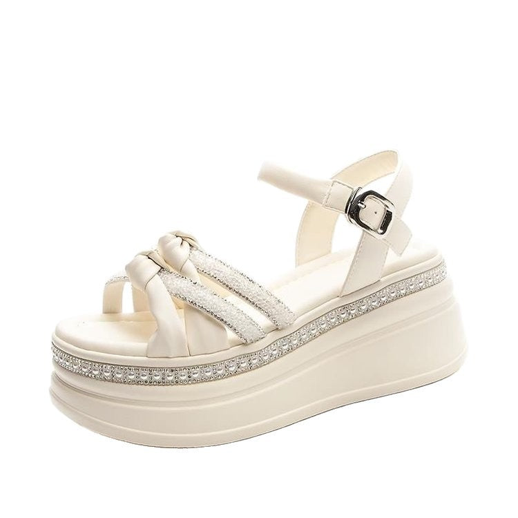 Platform Wedge Sandalen