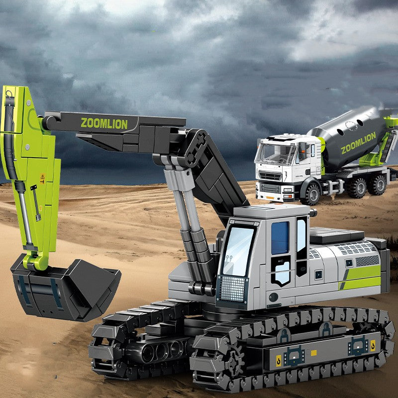 Baustellen-Bulldozer Konstruktions-Bausatz – Bild 5 | LuxeStyle