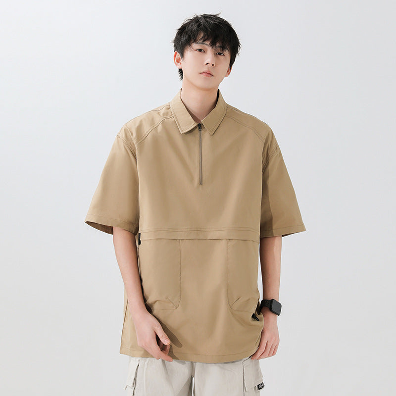 Kurzarm Outdoor Workwear Top für Herren