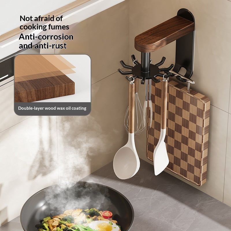 Drehbare Haken aus Nussholz – Bild 2 | LuxeStyle