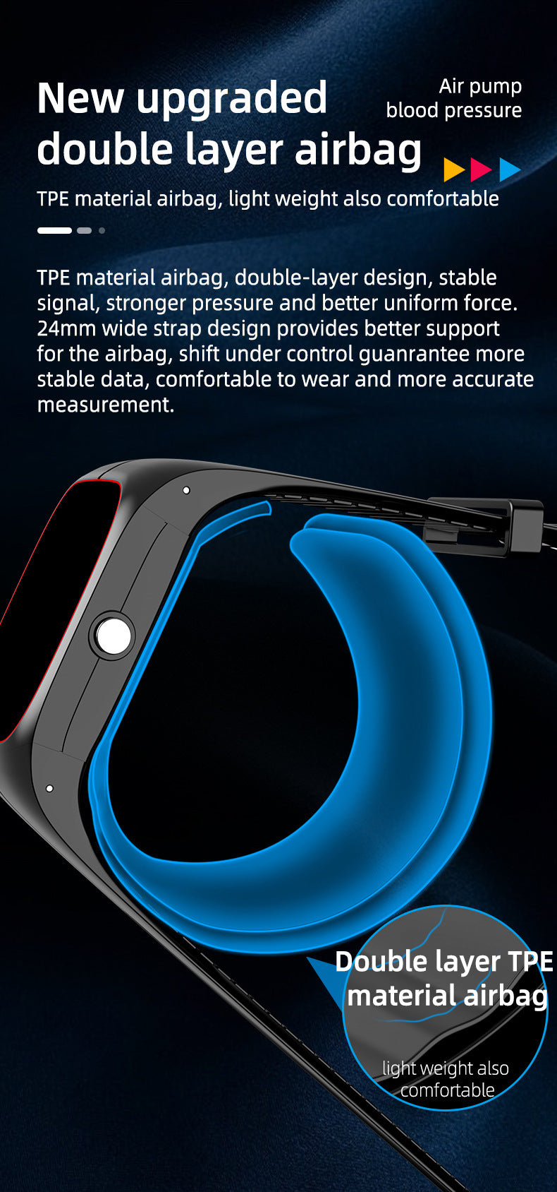 Smartwatch P20 mit Gesundheitsfunktionen – Bild 16 | LuxeStyle