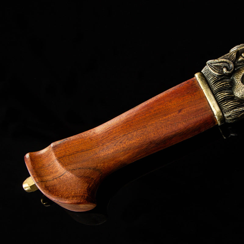 Handgeschmiedetes Holzfällermesser
