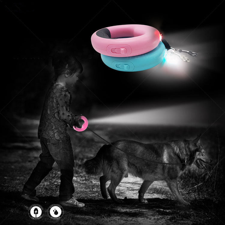 Automatisches LED-Hundegeschirr mit Rollleine – Bild 6 | LuxeStyle