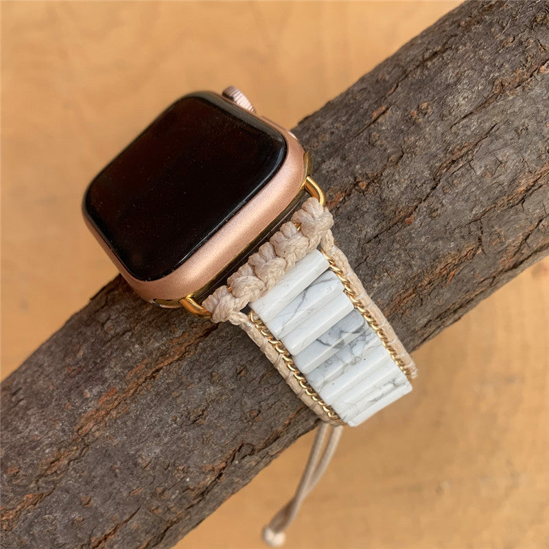 Uhrenarmband aus Naturstein – geflochten – Bild 4 | LuxeStyle