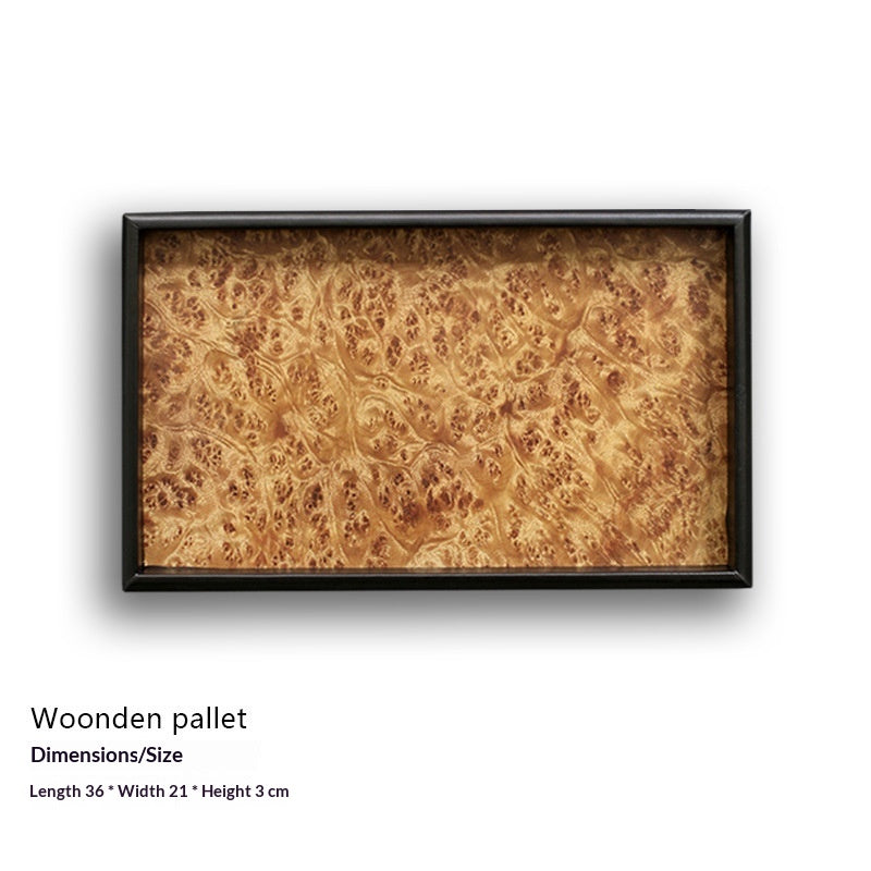 Holztablett im Vintage-Stil | LuxeStyle