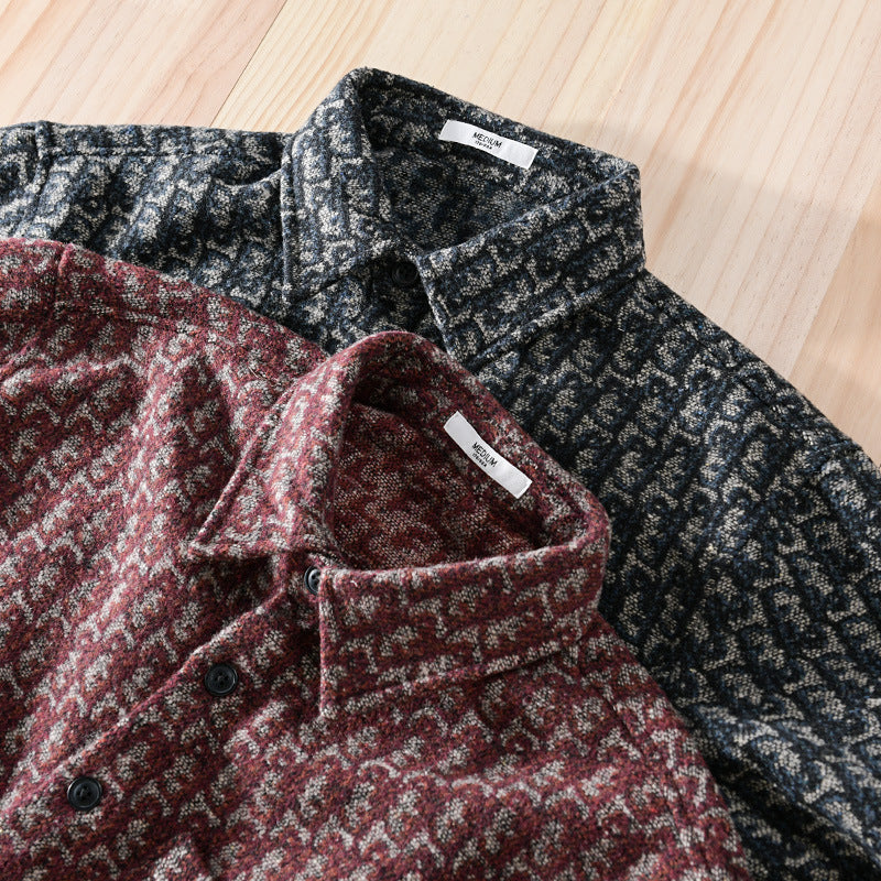 Herren Hemdjacke aus Baumwollmischgewebe – Bild 4 | LuxeStyle