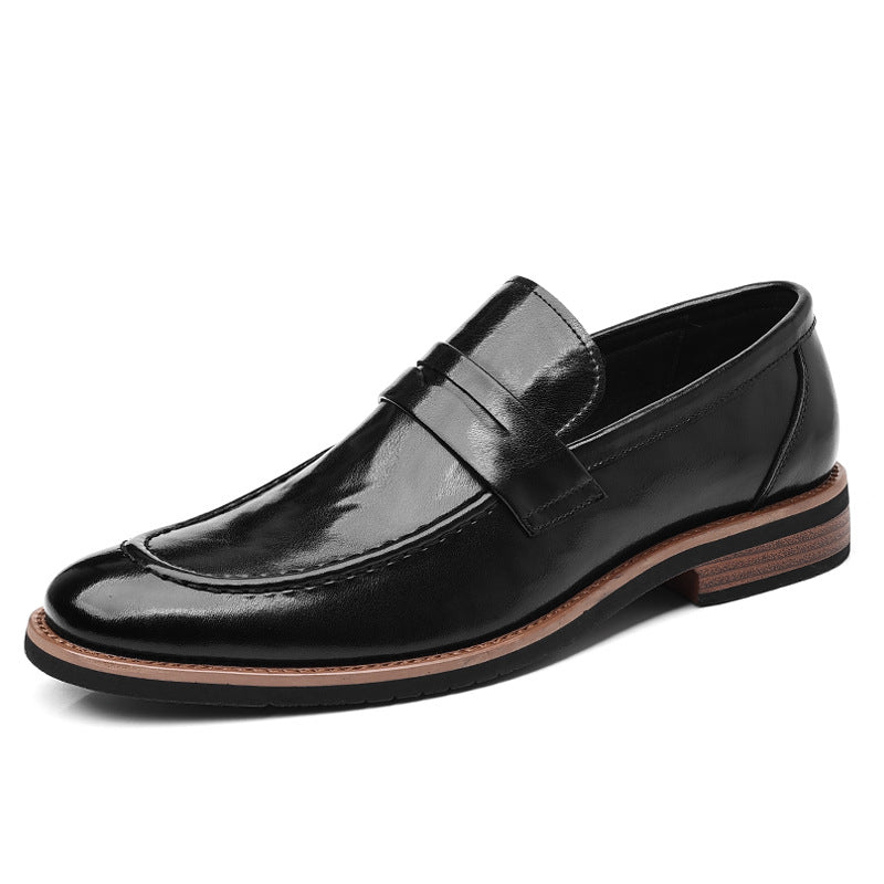 Business Oxford-Schuhe aus Leder
