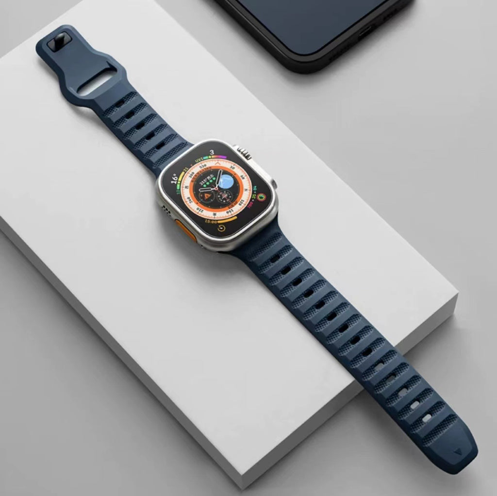 Fluoro-Kautschuk Armband für Smartwatches