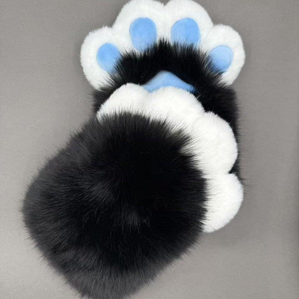 Bunte Tierpfoten-Cosplay-Handschuhe