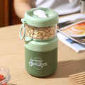 Edelstahl-Frühstücksbecher mit Deckel