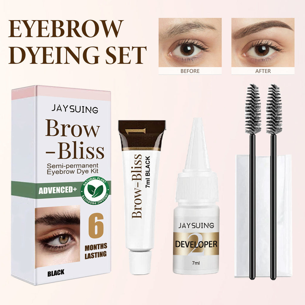 Wasserfestes 2-in-1 Wimpern- & Augenbrauenfärbe-Set – Bild 2 | LuxeStyle