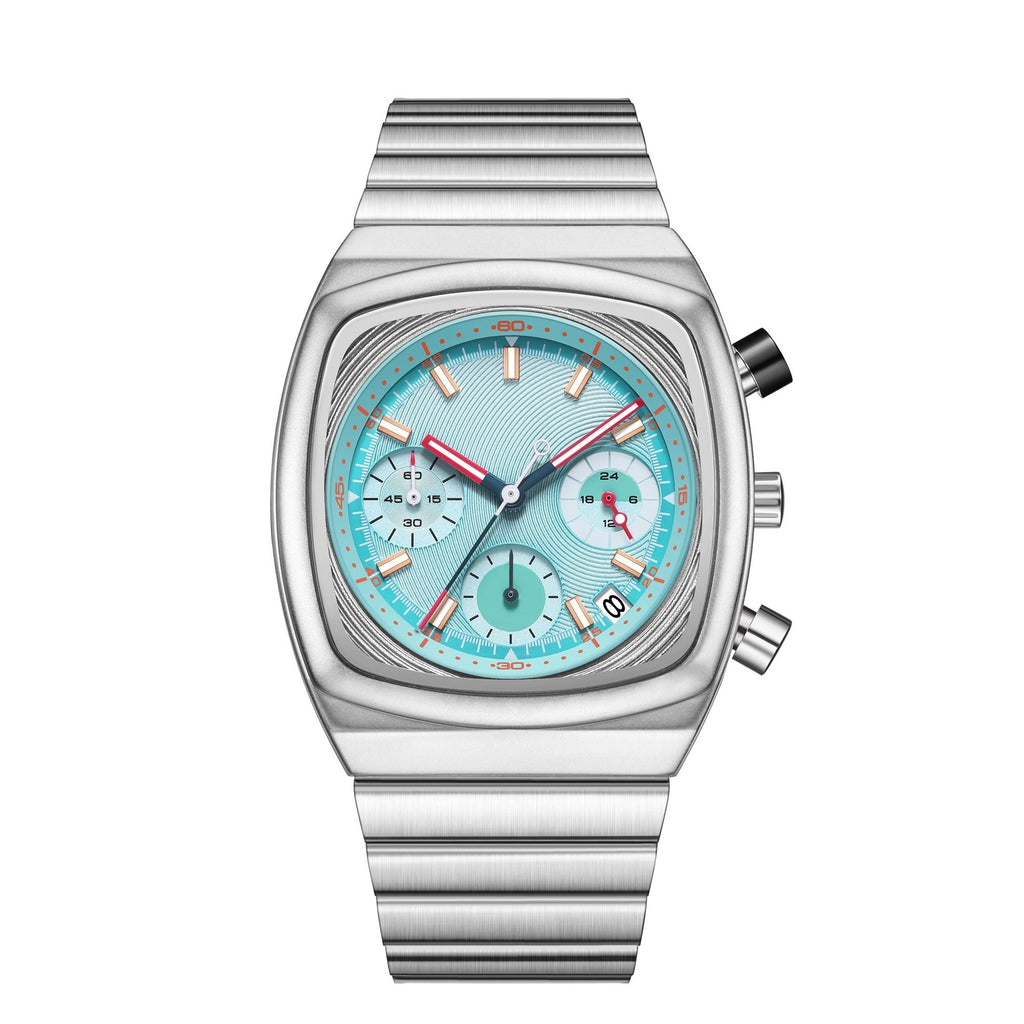 Herren-Quarzuhr mit quadratischem Gehäuse – Bild 6 | LuxeStyle