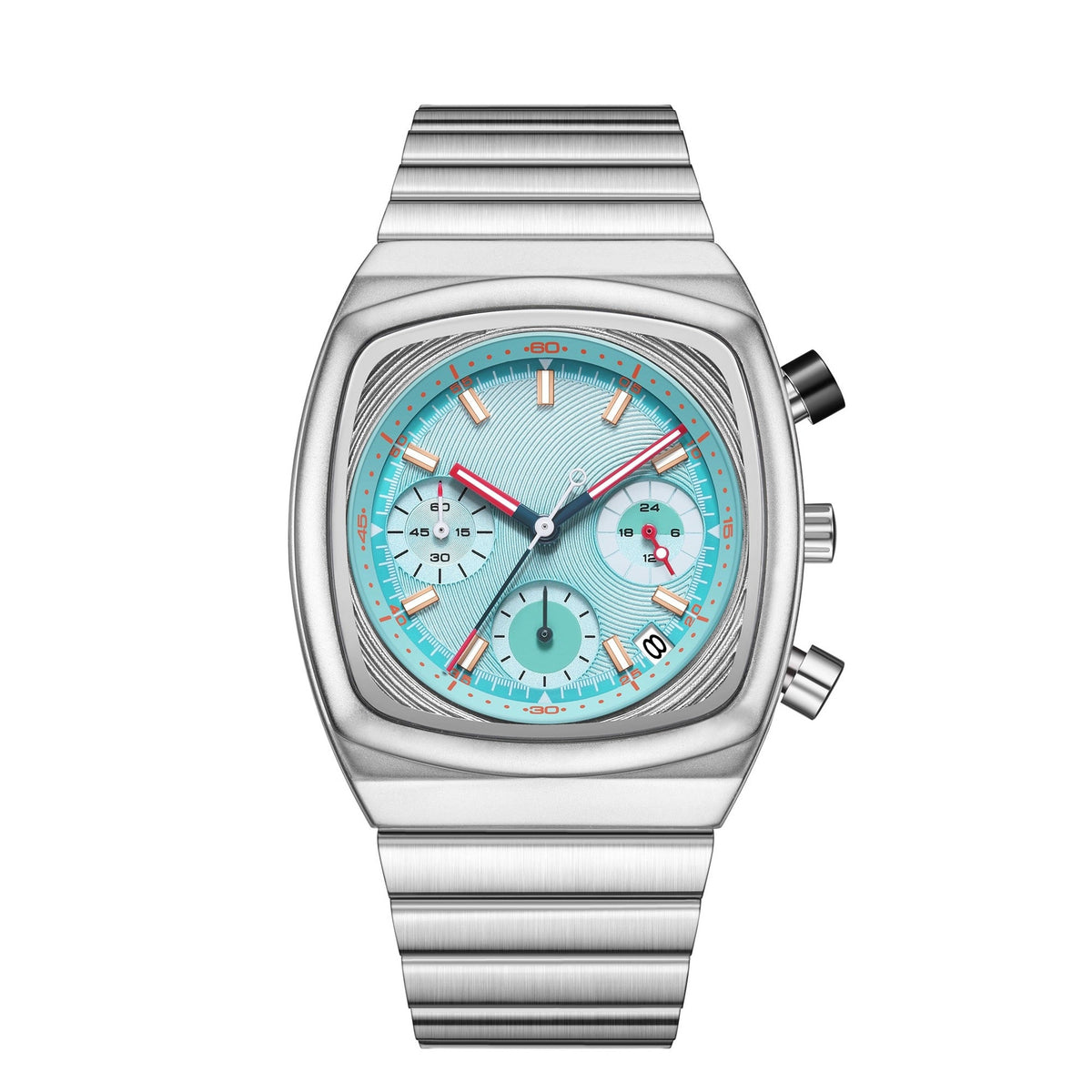 Herren-Quarzuhr mit quadratischem Gehäuse – Bild 6 | LuxeStyle