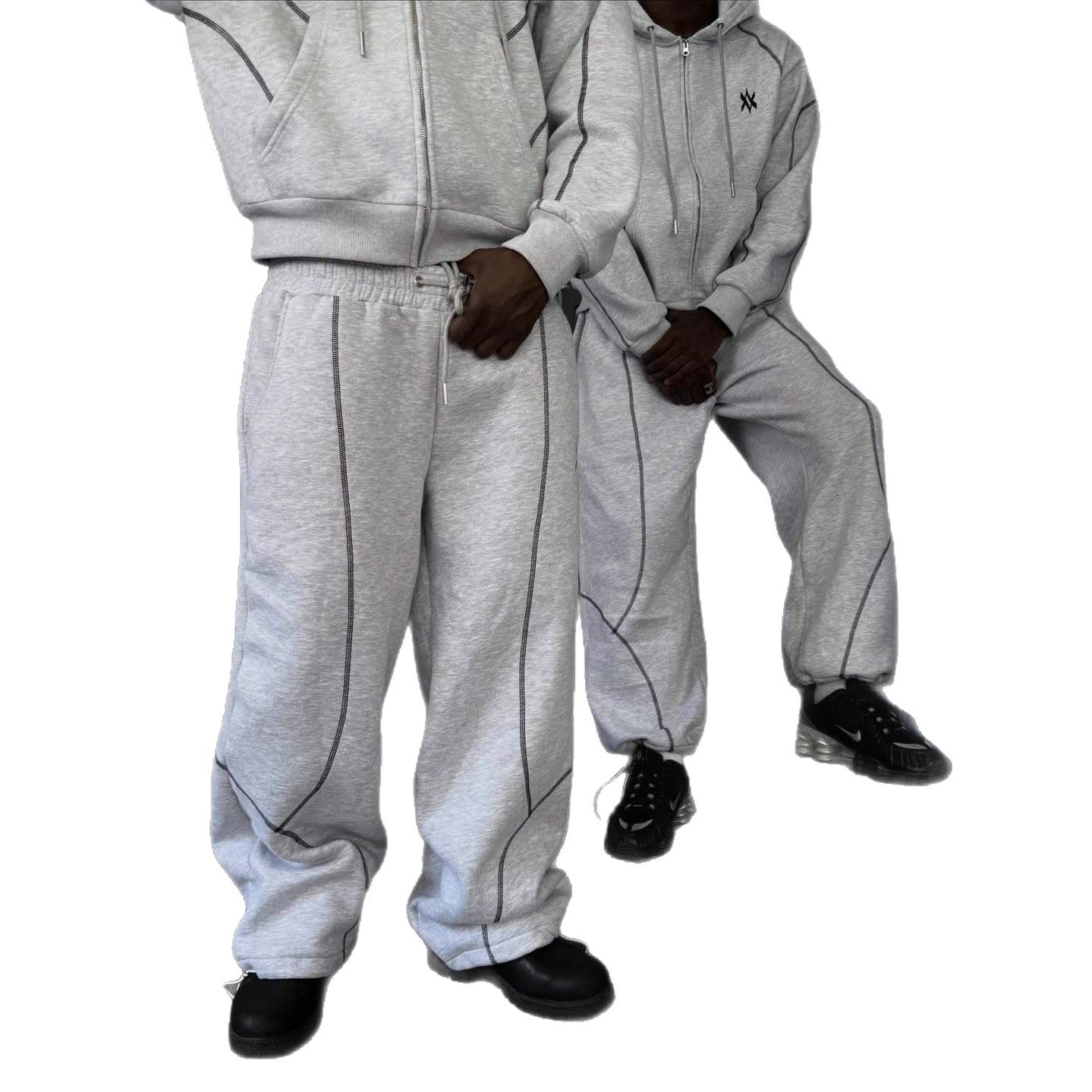 Hoodie & Jogginghose Set im Partnerlook