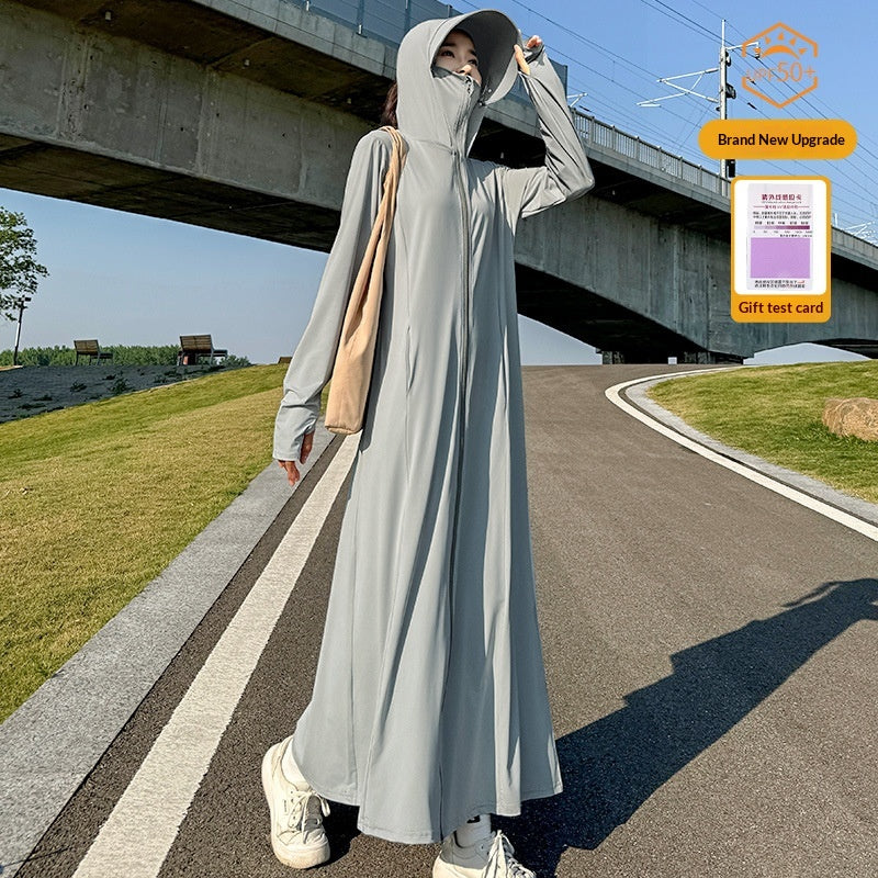 UV-Schutz Sommerkleid mit Taillenbetonung