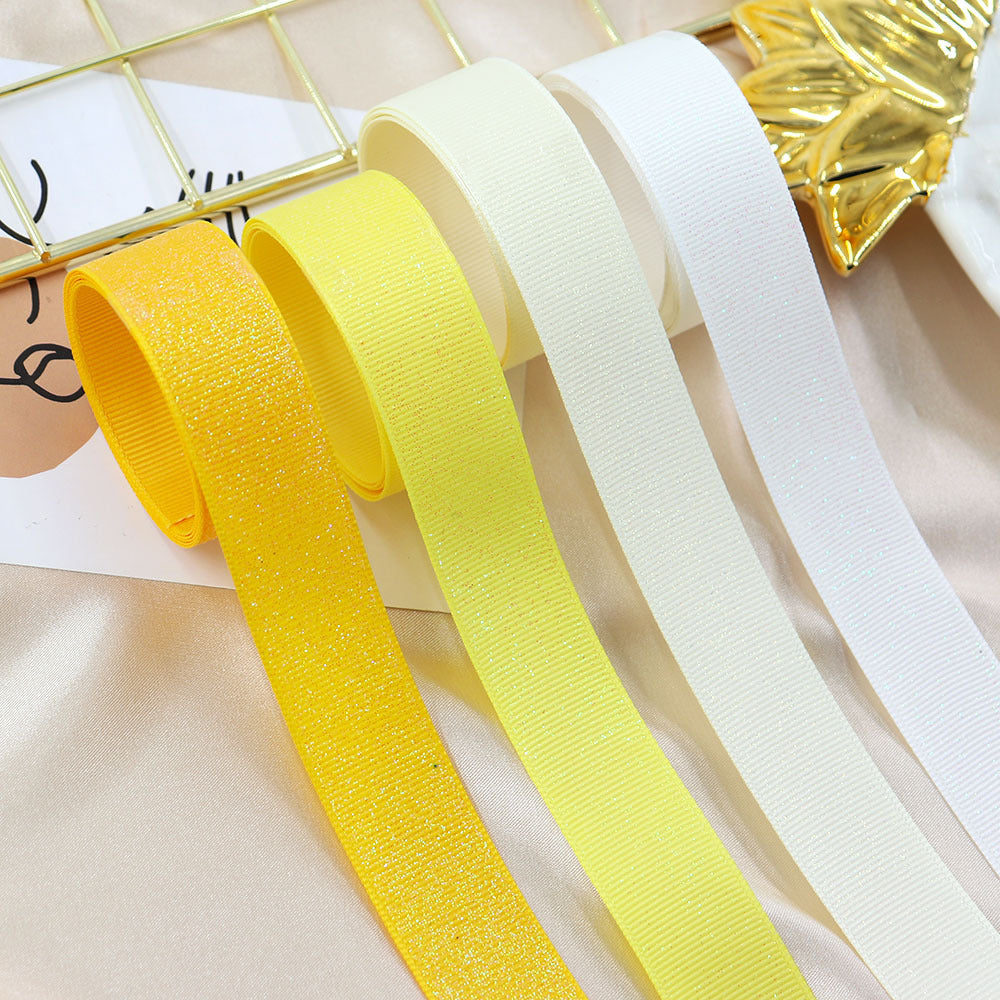 Glitzer-Ripsband für Dekoration & Geschenkverpackung – Bild 14 | LuxeStyle