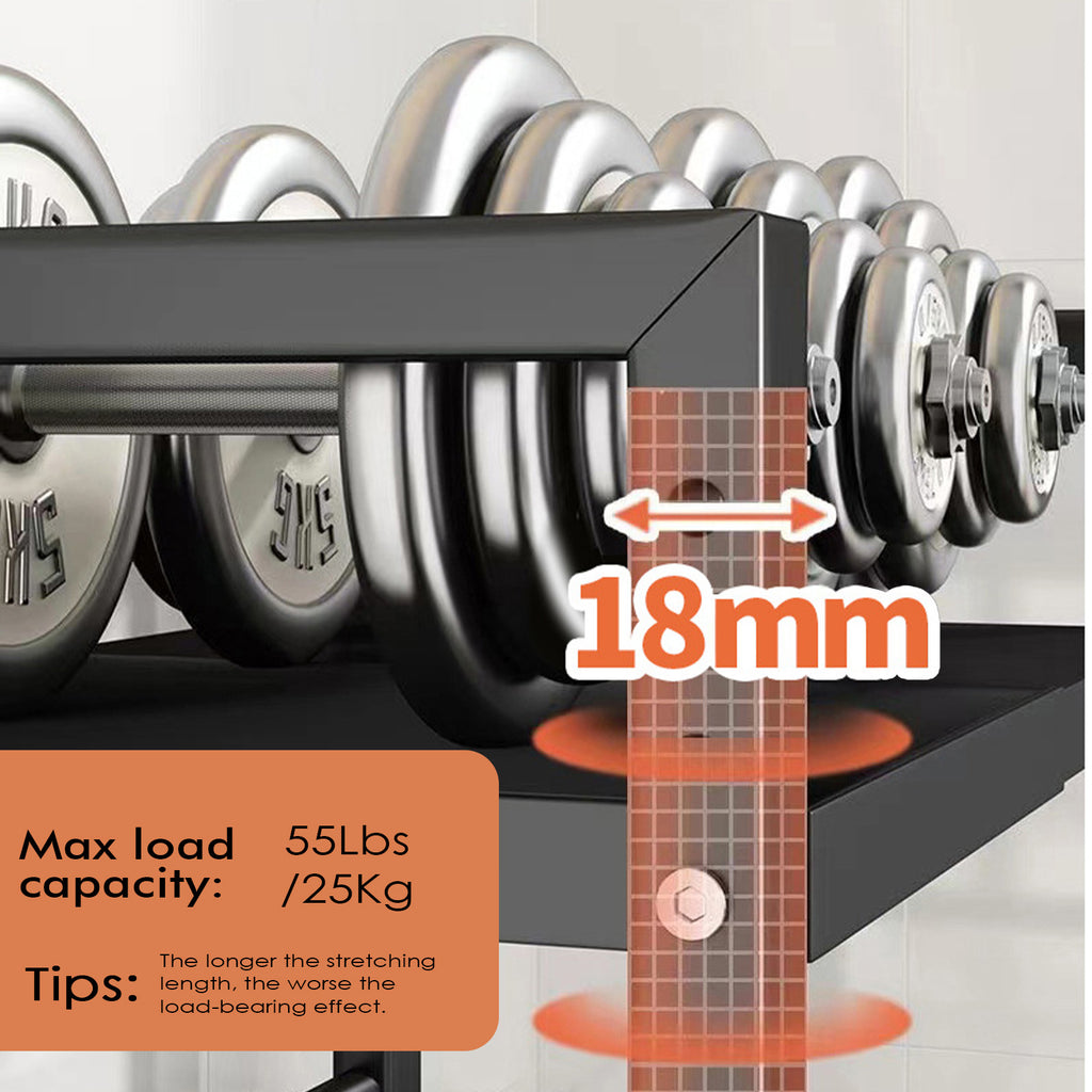 Mikrowellen-Regal, einlagig, verstellbar