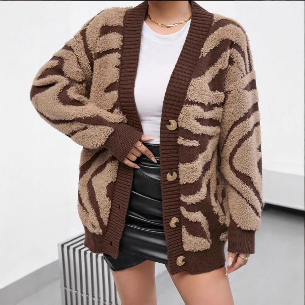 Leoparden‑Cardigan in Relaxed‑Fit – Bild 8 | LuxeStyle