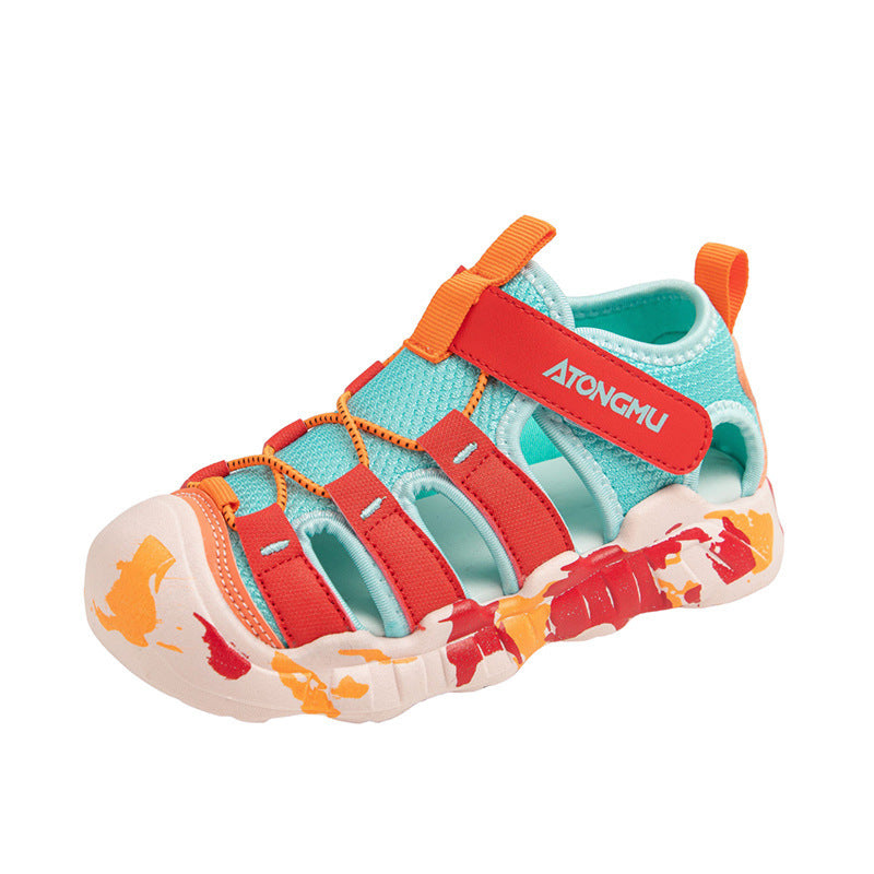 Kinder-Outdoorsandalen mit geschlossener Zehenpartie