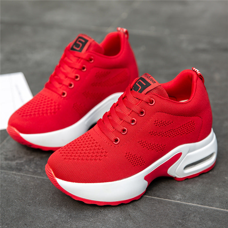 Atmungsaktive Sportschuhe mit erhöhter Sohle – Bild 2 | LuxeStyle
