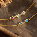 Personalisiertes Zirkon-Armband mit Herz