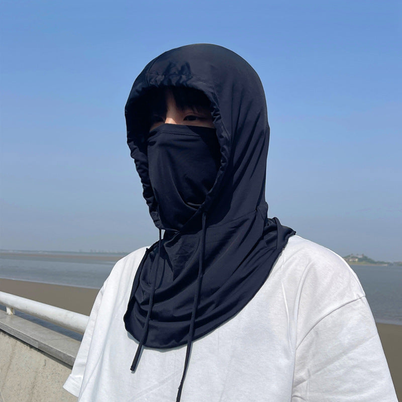 Atmungsaktive Ice-Silk Gesichtsmaske