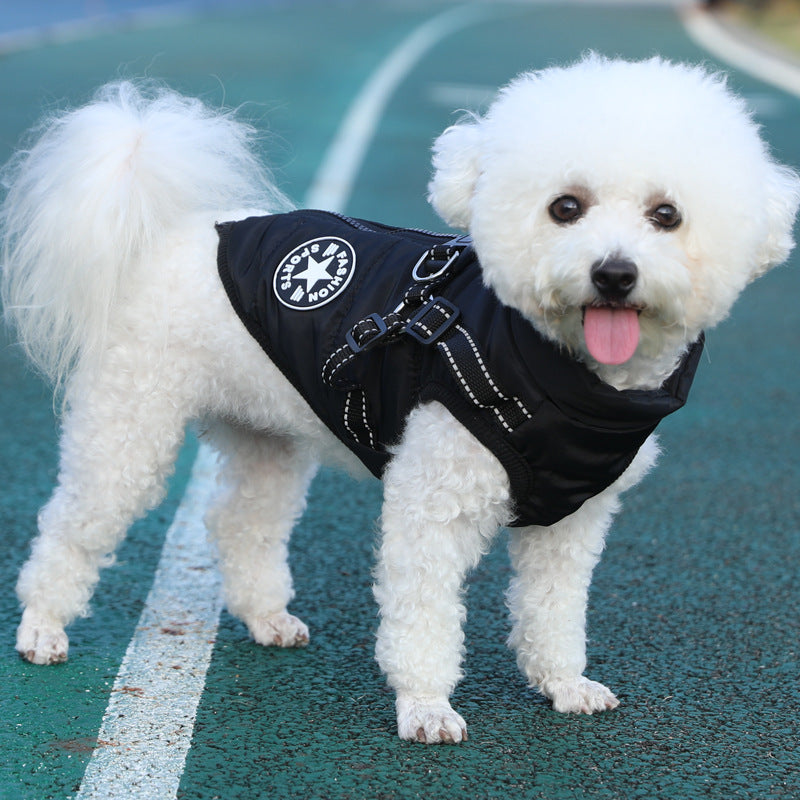 Wärmendes Hunde-Kleid aus Baumwolle
