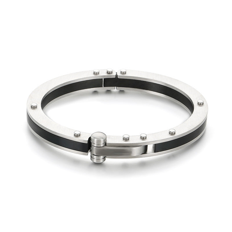Edelstahl-Carbonfaser-Armbänder für Paare – Bild 2 | LuxeStyle