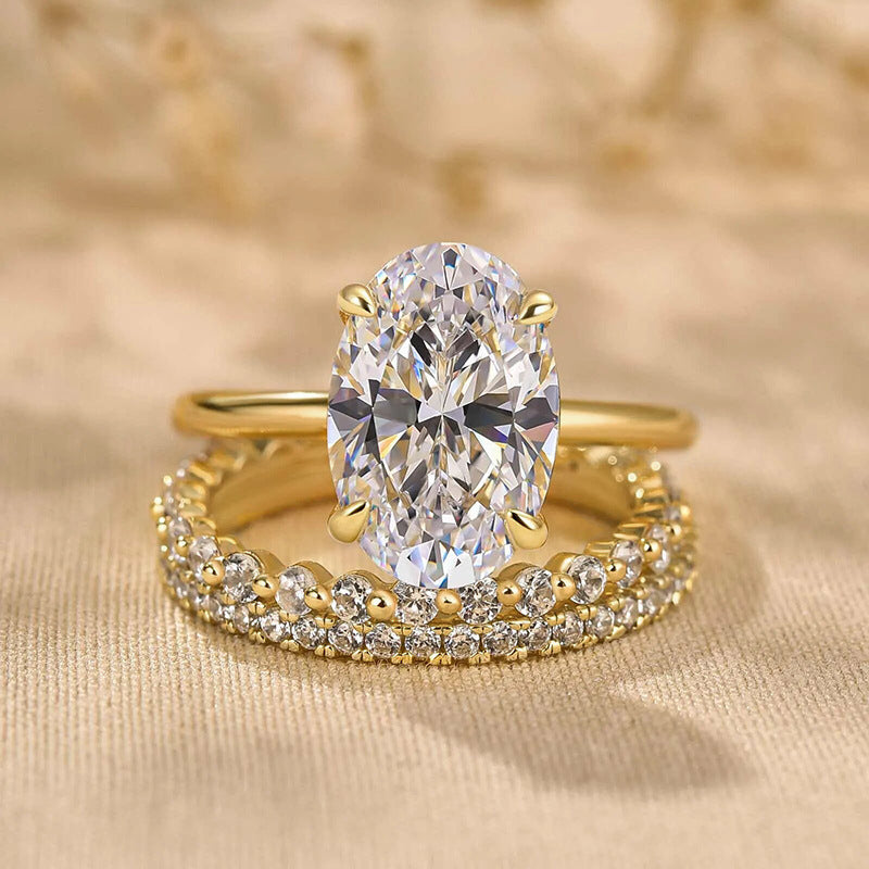 Geometrisches Ring-Set für Frauen – Bild 7 | LuxeStyle