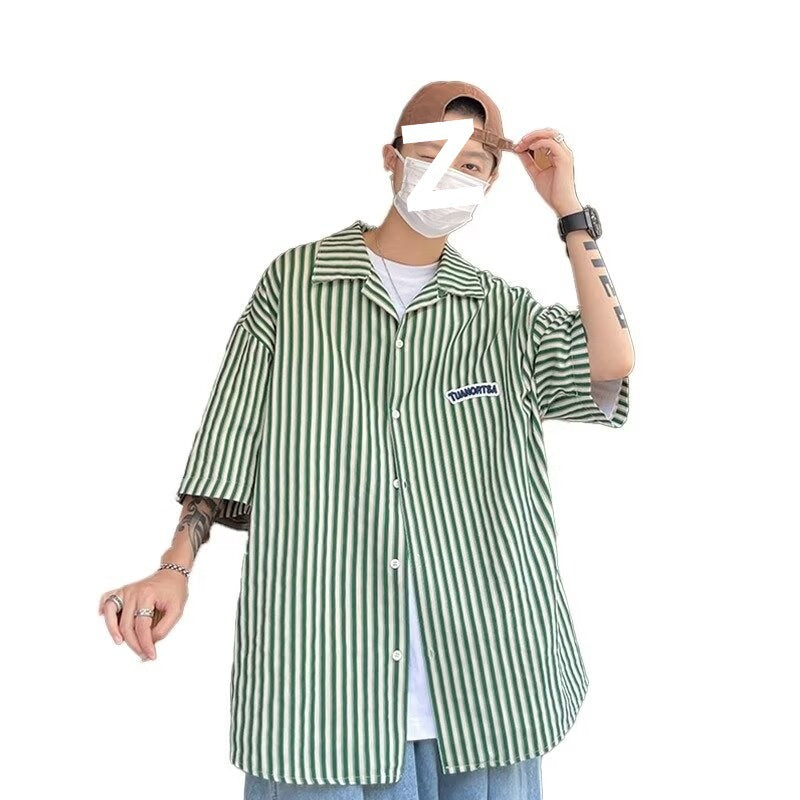 Kurzarmhemd im Vintage-Stil für Herren – Bild 5 | LuxeStyle