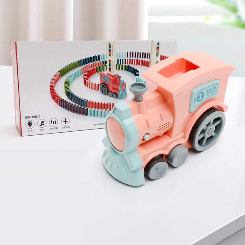 Domino-Zug-Bauspielzeug für Babys