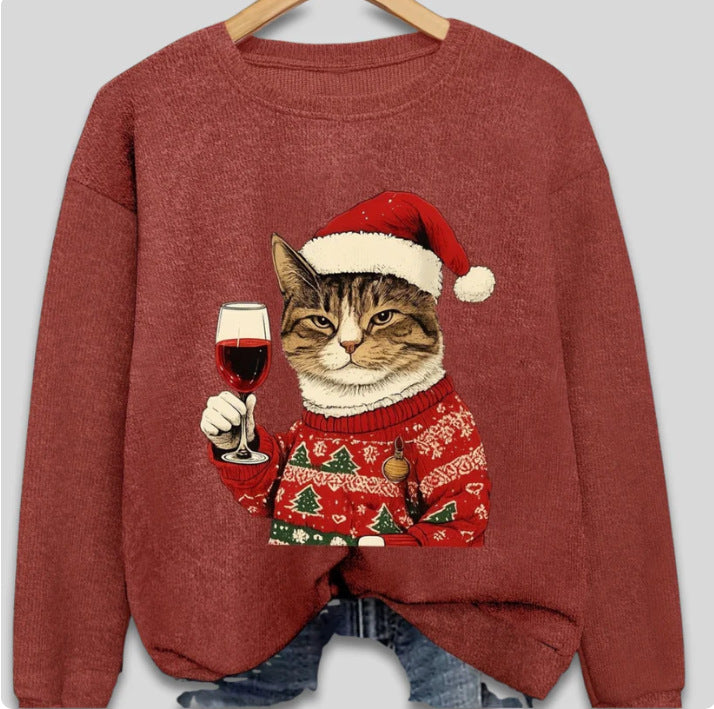 Damen Pullover im Faux-Knit-Look