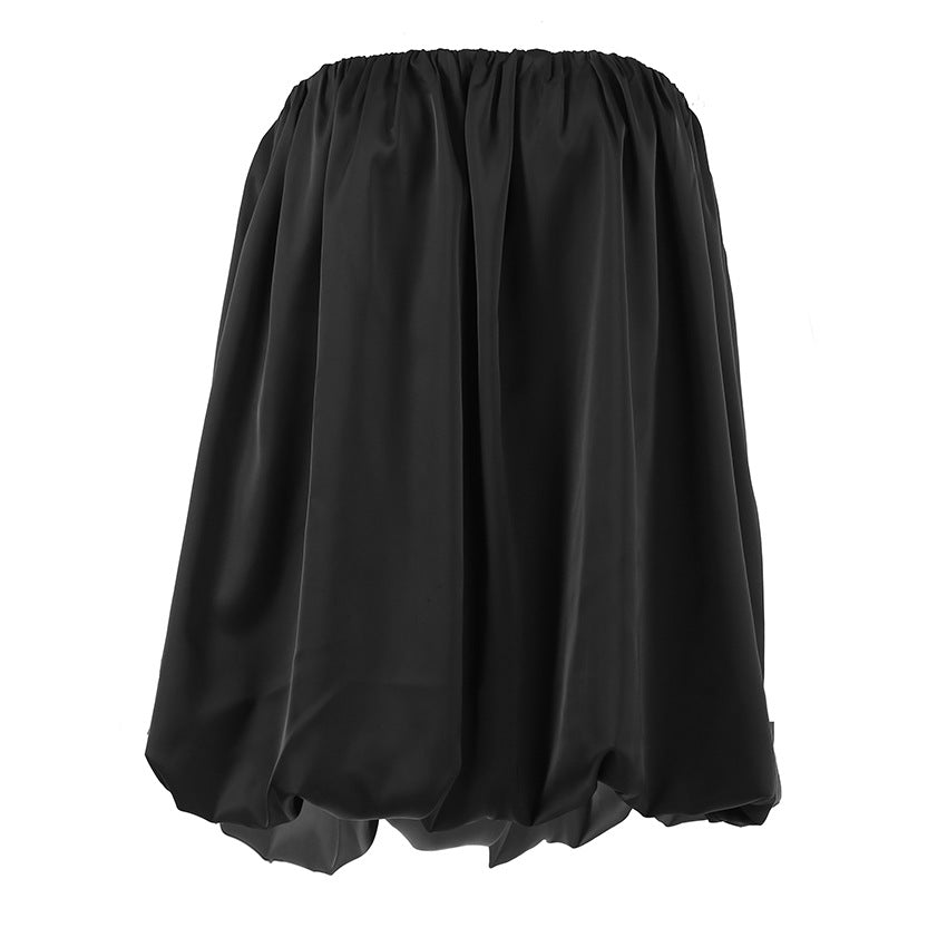 Damen Satin Bandeau-Top