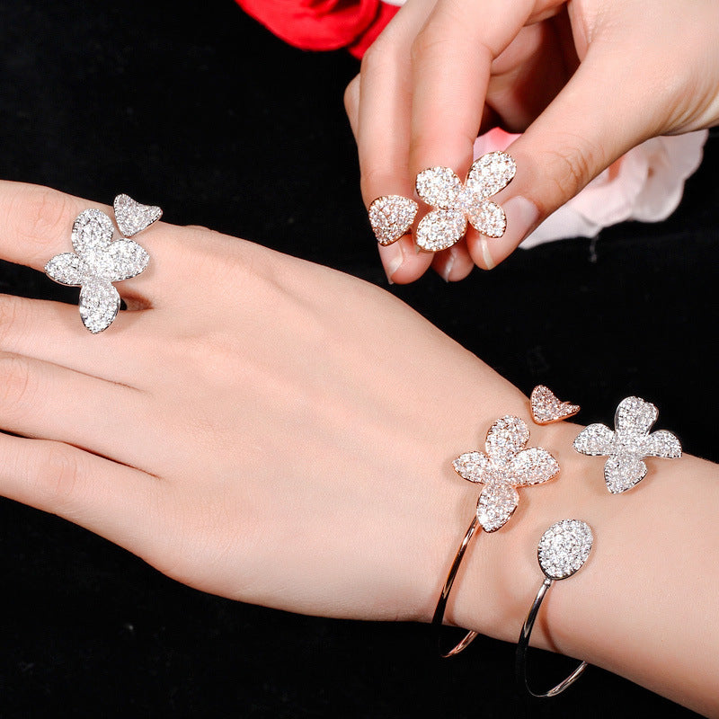 Anpassbares Armband-Ring-Set – Bild 5 | LuxeStyle