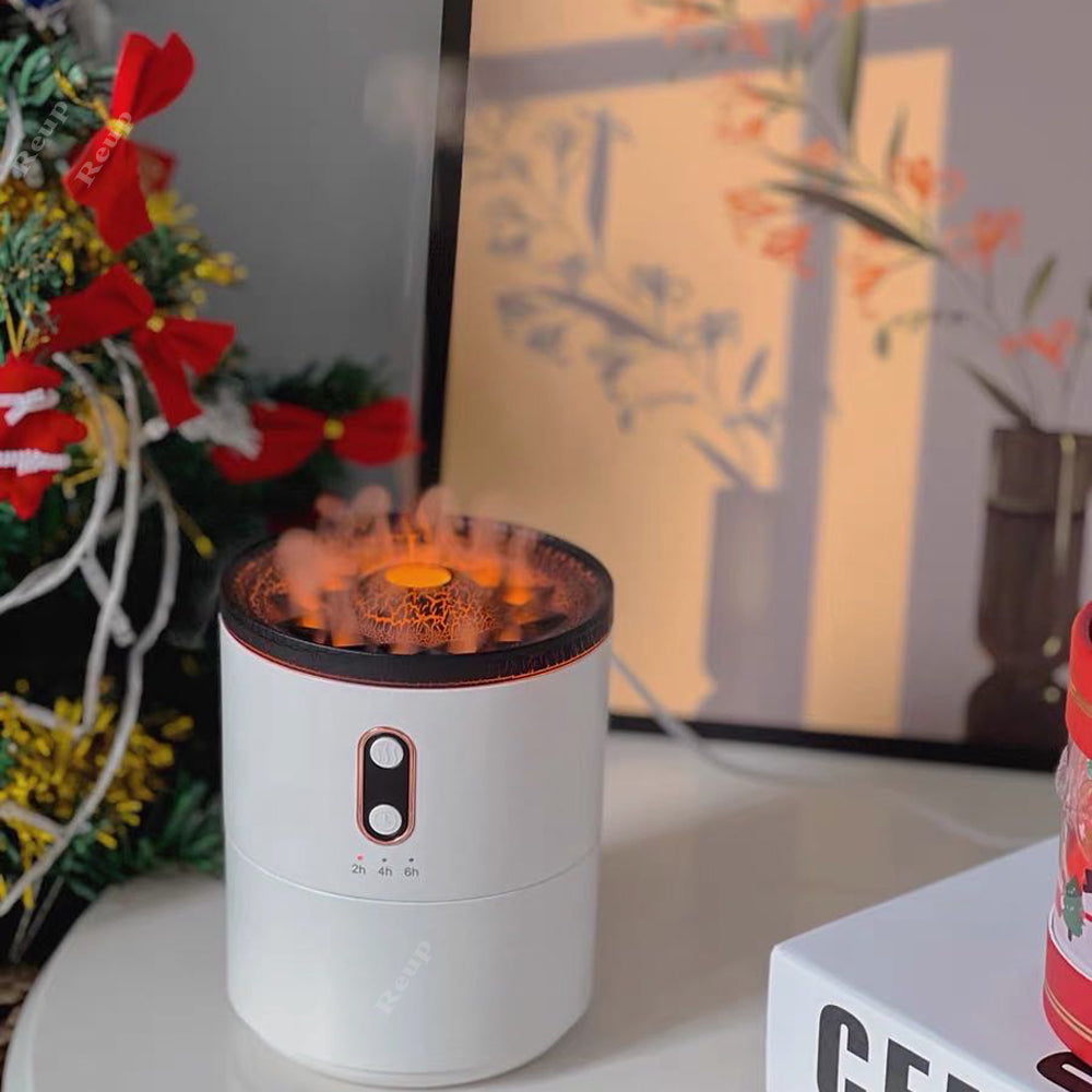 Vulkan Flammen Aroma Diffusor & Luftbefeuchter