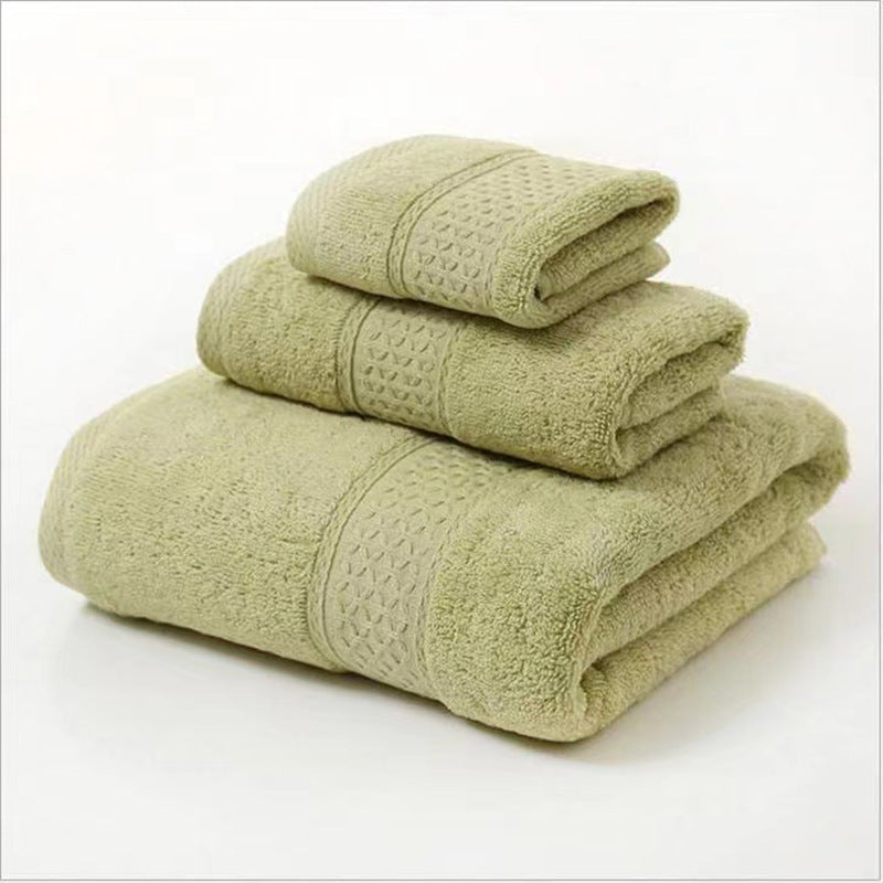 6-teiliges Badtuch-Set aus Baumwolle