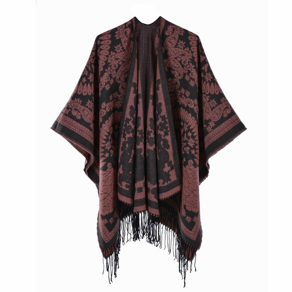 Tassel‑Schal aus Cashmere‑Blend – Bild 8 | LuxeStyle