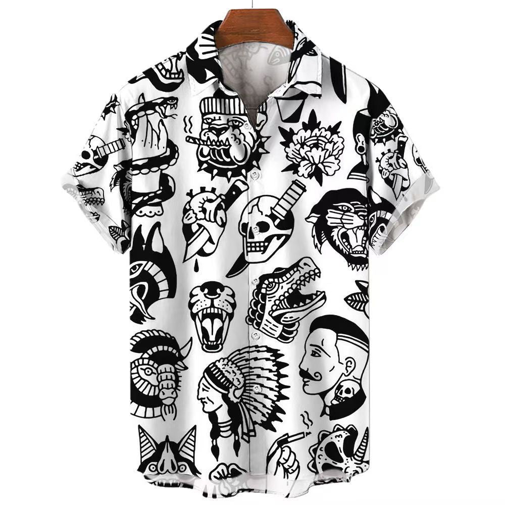 Herren-Shortsleeve-Shirt aus Hawaii