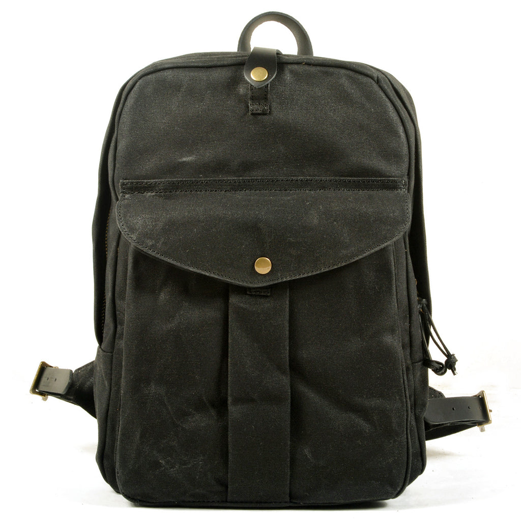Retro Outdoor Canvas Rucksack – Bild 10 | LuxeStyle