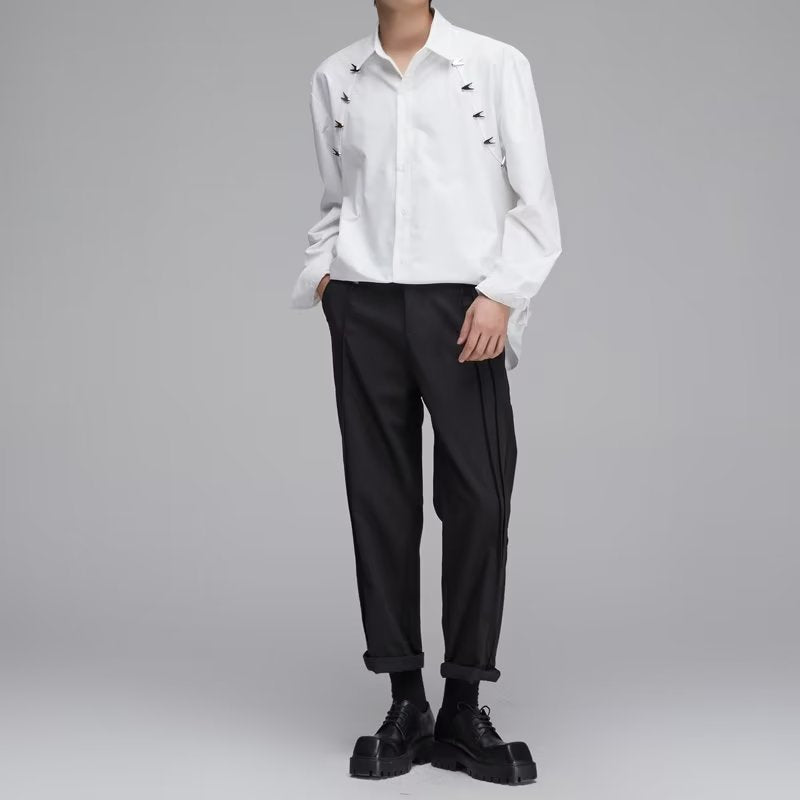 Jugendliches Hemd im Japan-Stil für Herren | LuxeStyle