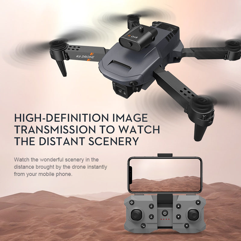 Faltbare 4K-Drone mit Hinderniserkennung